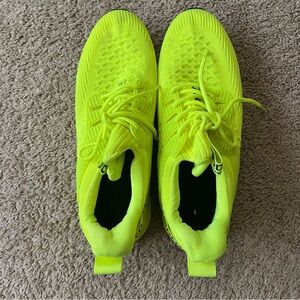 Bright Yellow Athletic Sneakers